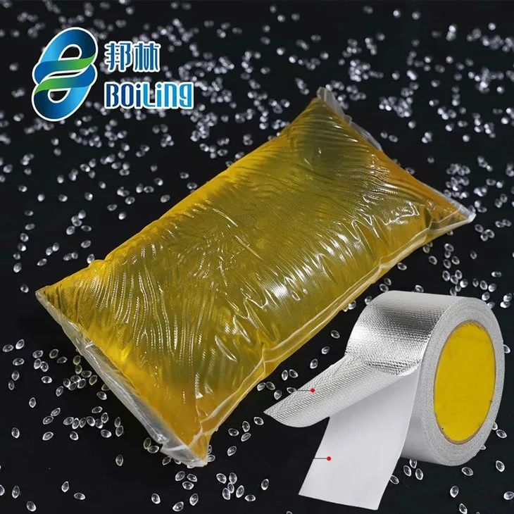 Álpappírsband heitt bráðnar lím