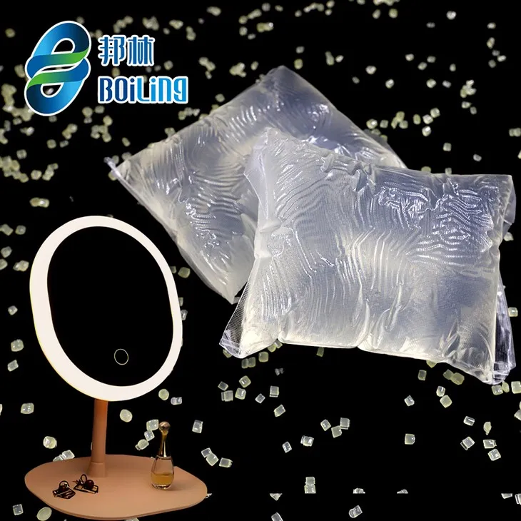 Heit bráðnar lím fyrir upplýstan förðunarspegil