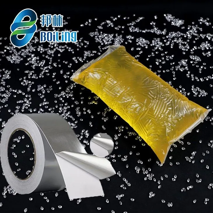 Heit bráðnar lím fyrir álpappírsbönd