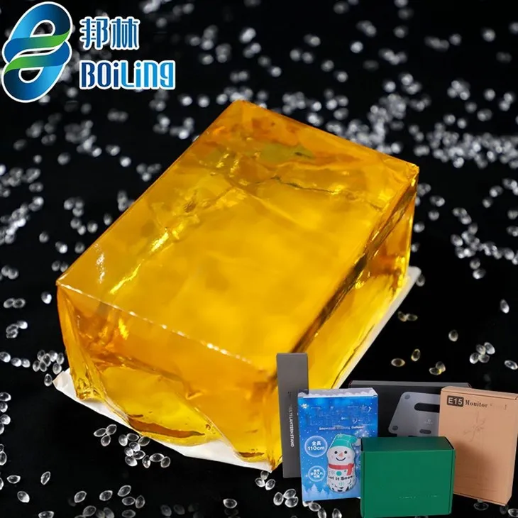 Staðsetning heitt bráðnar lím fyrir öskjusamsetningu