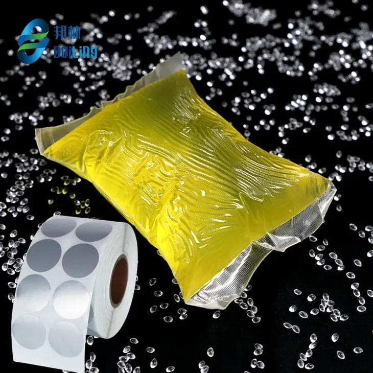 PSA Hot Melt lím fyrir PP tilbúið pappírsmerki