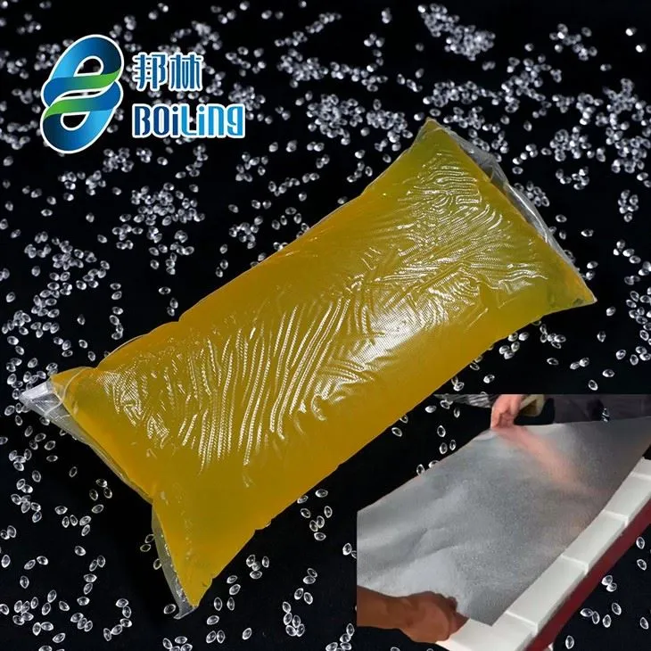 Hitaeinangrunarefni heitt bráðnar lím