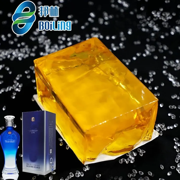 Vínbox heitt bráðnar lím